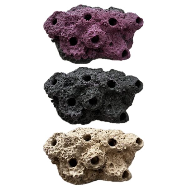 SANDBED 7 Hole Frag Plug Rack/Rock for Live Coral Plug Ons