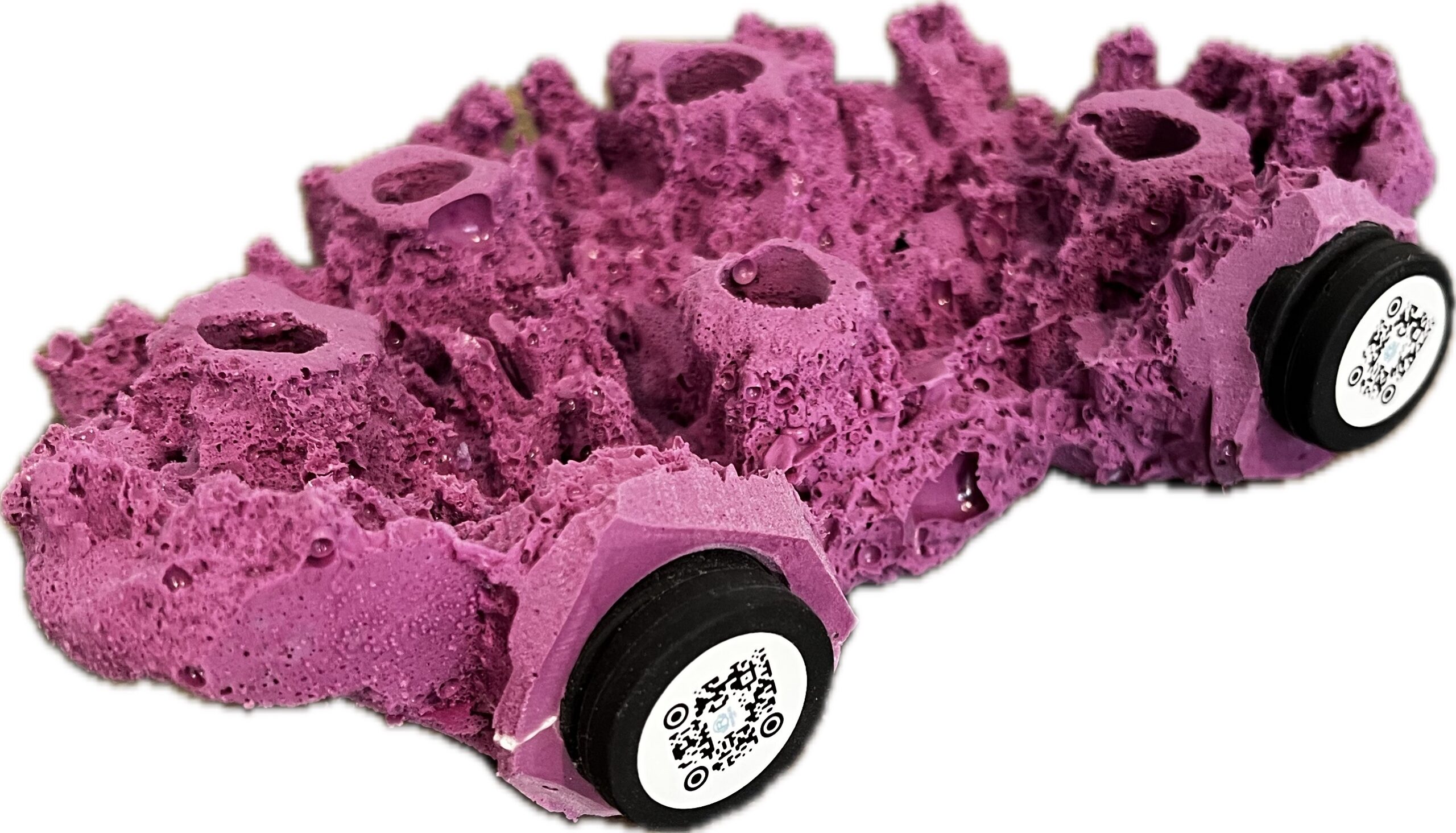 MAGNETIC 5 Hole Shelf Acropora Frag Rack/Rock for Live Coral Plug Ons - Image 4