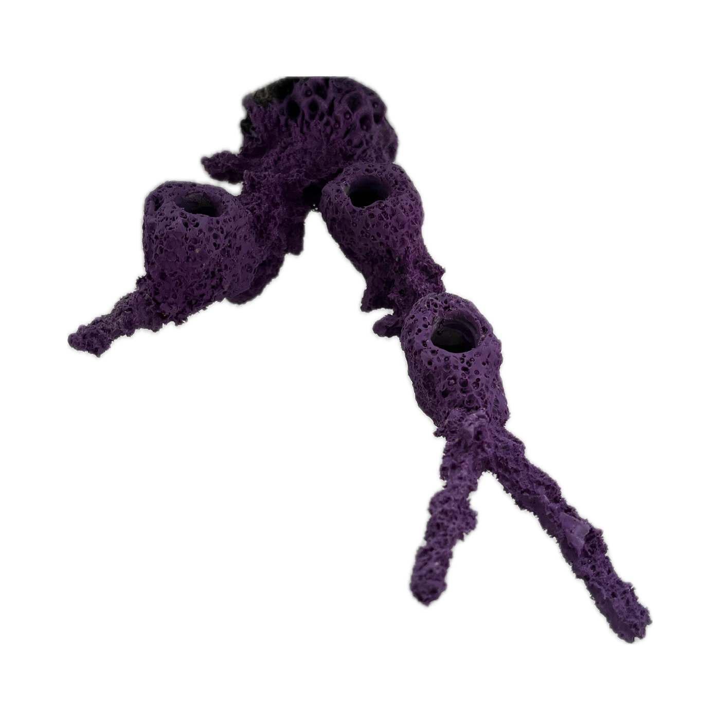 MAGNETIC 3 Hole Acropora Branch Coral Frag Rack/Rock for Live Coral Plug Ons - Image 3