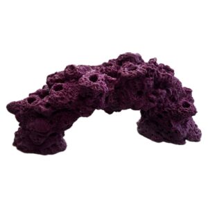 16 Hole Frag Rock Arch: Sandbed Aquarium Plug Rack